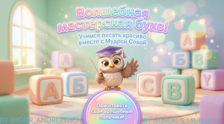 Азбука 4-6 лет — пример