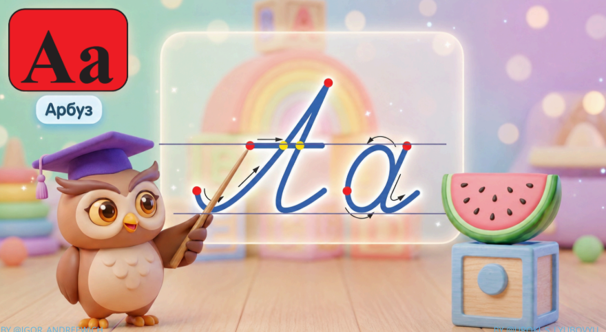 Азбука 4-6 лет — разворот 1