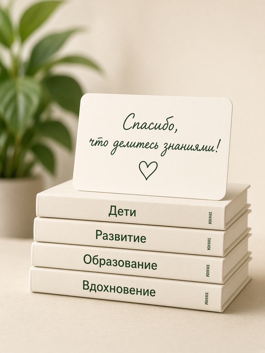 Книги: Дети, Развитие, Образование, Вдохновение