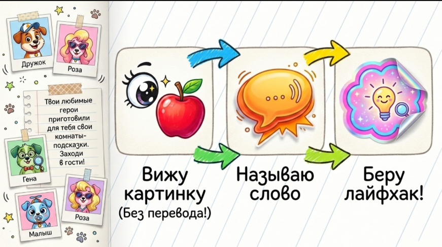 Помогатор по английскому языку — пример